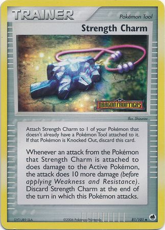 Strength Charm (81/101) (Stamped) [EX: Dragon Frontiers] | Tabernacle Games