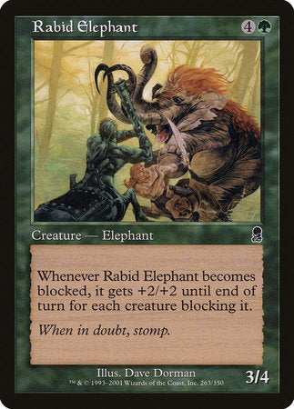 Rabid Elephant [Odyssey] | Tabernacle Games