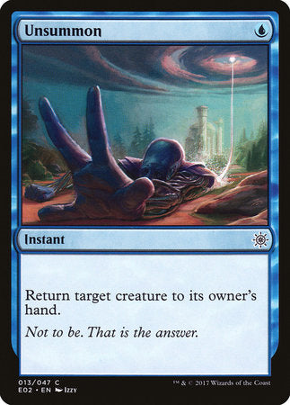 Unsummon [Explorers of Ixalan] | Tabernacle Games