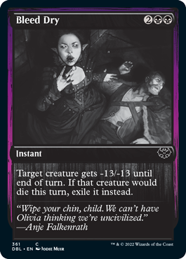Bleed Dry [Innistrad: Double Feature] | Tabernacle Games