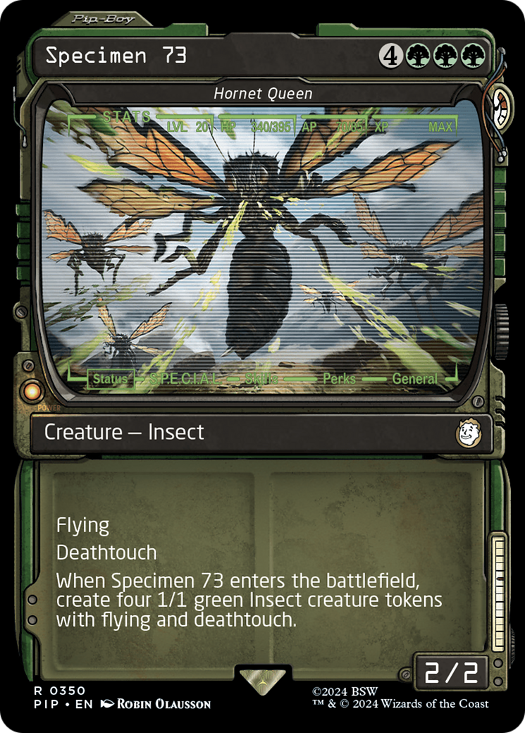Specimen 73 - Hornet Queen (Showcase) [Fallout] | Tabernacle Games