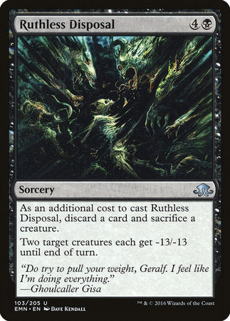 Ruthless Disposal [Eldritch Moon] | Tabernacle Games