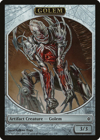 Golem Token [New Phyrexia Tokens] | Tabernacle Games