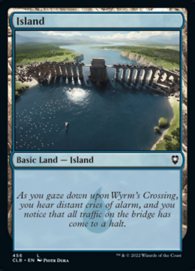 Island (456) [Commander Legends: Battle for Baldur's Gate] | Tabernacle Games