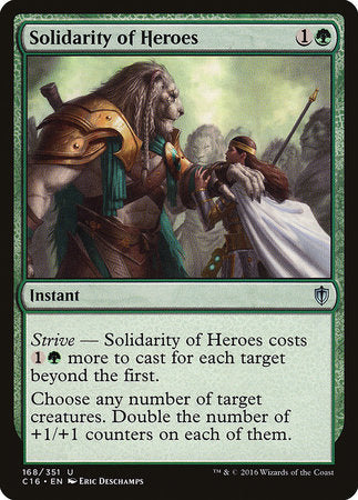 Solidarity of Heroes [Commander 2016] | Tabernacle Games