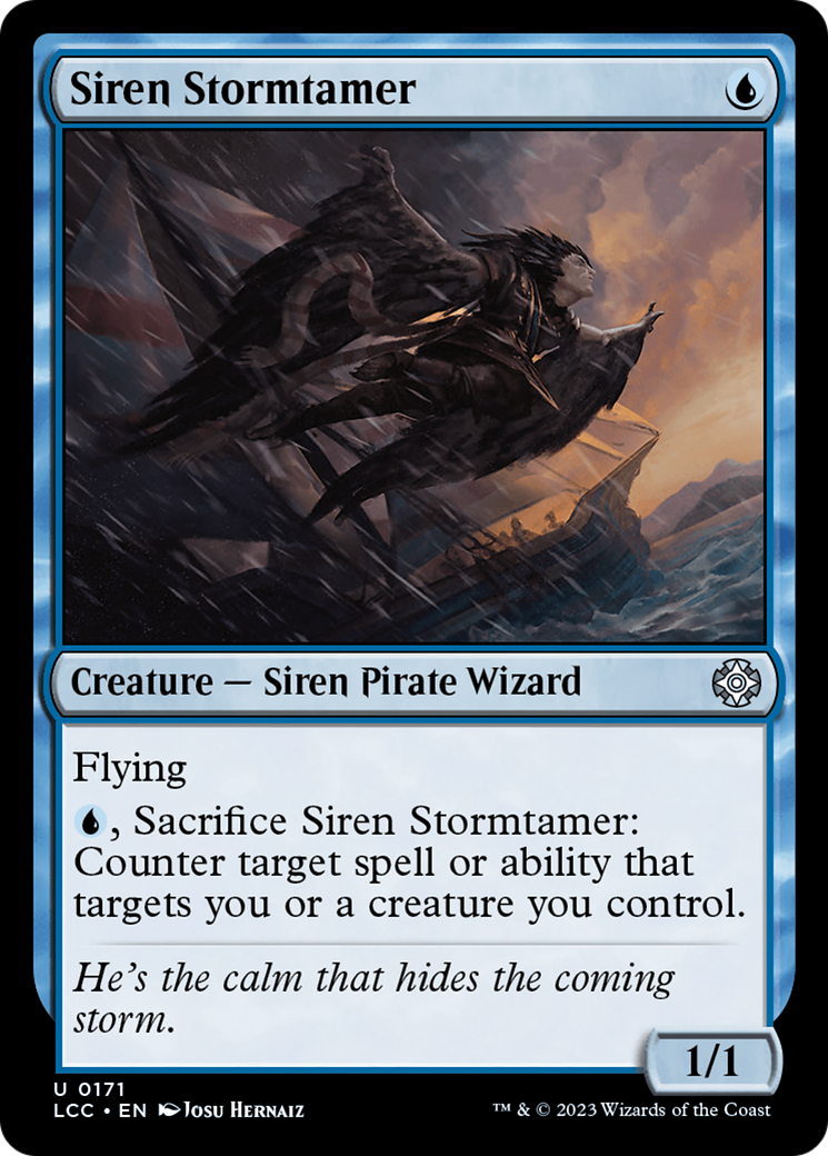 Siren Stormtamer [The Lost Caverns of Ixalan Commander] | Tabernacle Games