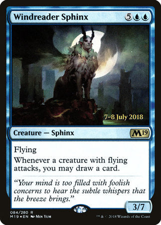 Windreader Sphinx [Core Set 2019 Promos] | Tabernacle Games