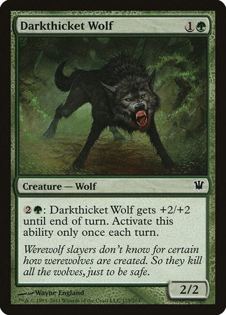 Darkthicket Wolf [Innistrad] | Tabernacle Games