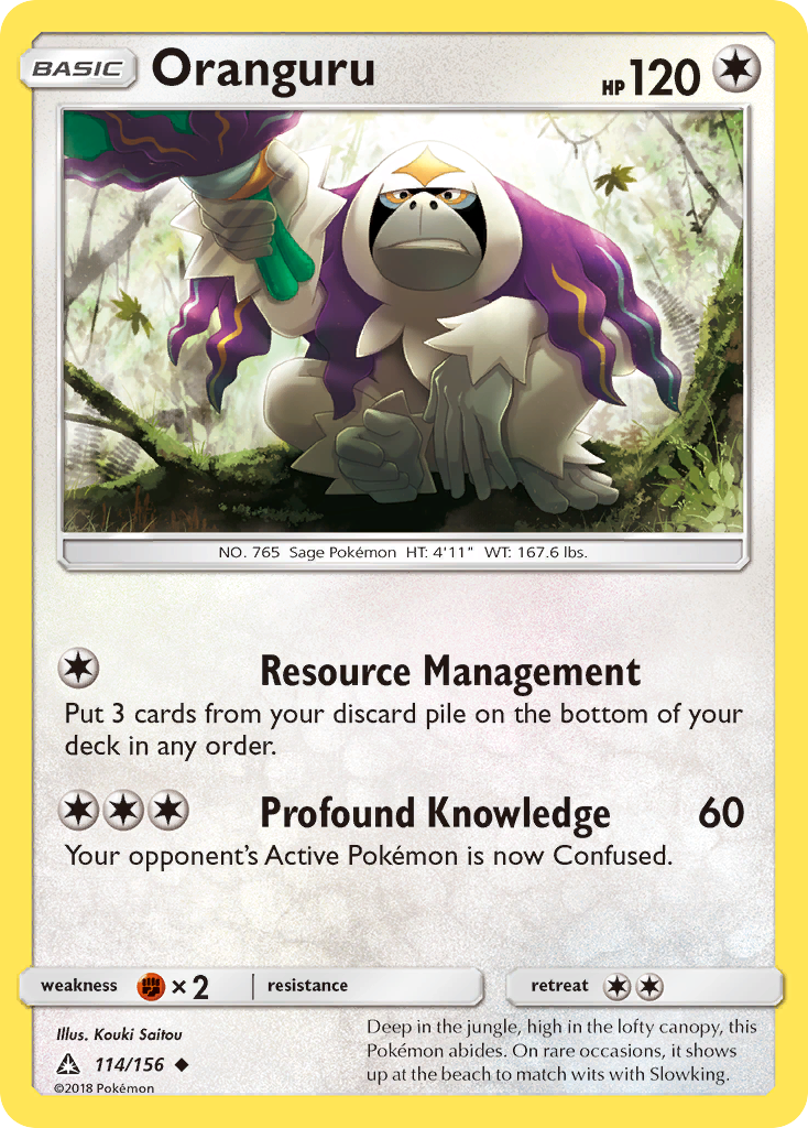 Oranguru (114/156) [Sun & Moon: Ultra Prism] | Tabernacle Games