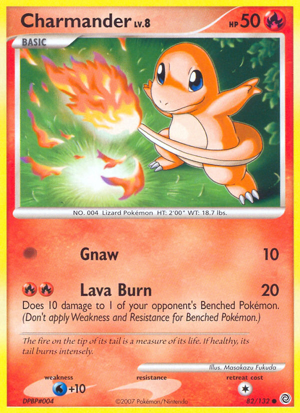 Charmander (82/132) [Diamond & Pearl: Secret Wonders] | Tabernacle Games