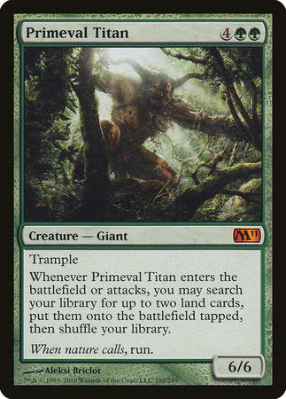 Primeval Titan [Magic 2011] | Tabernacle Games