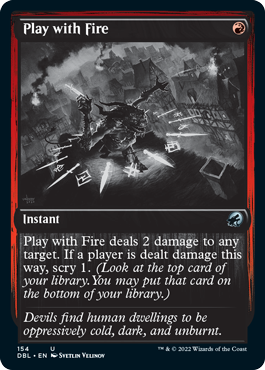 Play with Fire [Innistrad: Double Feature] | Tabernacle Games