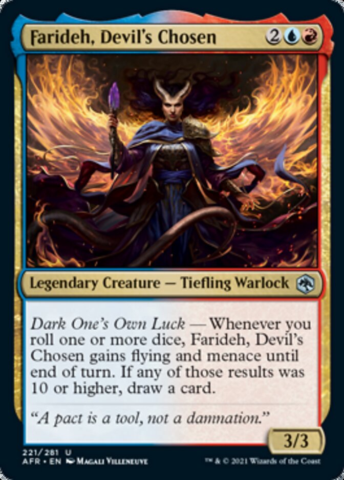 Farideh, Devil's Chosen [Dungeons & Dragons: Adventures in the Forgotten Realms] | Tabernacle Games