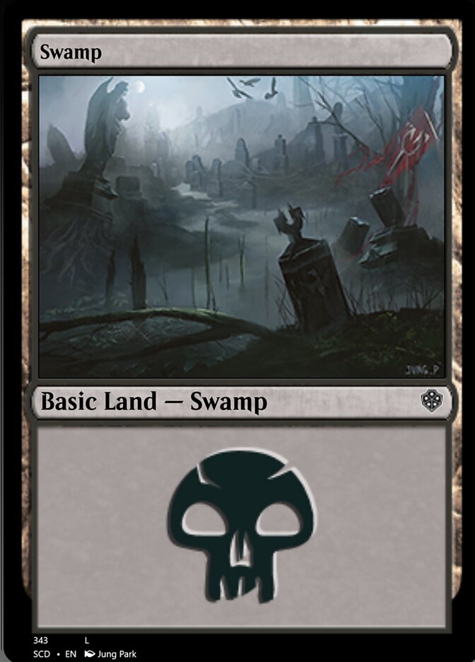 Swamp (343) [Starter Commander Decks] | Tabernacle Games
