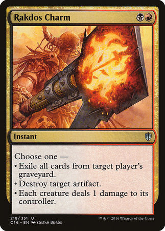 Rakdos Charm [Commander 2016] | Tabernacle Games