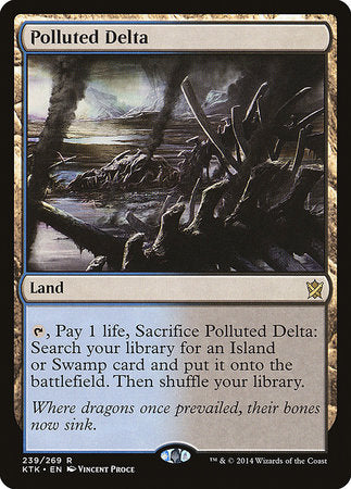 Polluted Delta [Khans of Tarkir] | Tabernacle Games