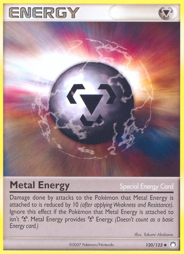 Metal Energy (120/123) [Diamond & Pearl: Mysterious Treasures] | Tabernacle Games