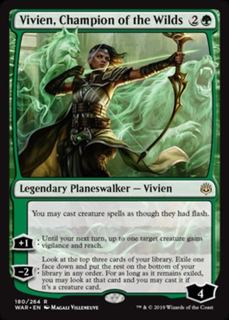 Vivien, Champion of the Wilds [War of the Spark] | Tabernacle Games