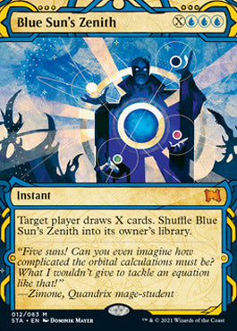 Blue Sun's Zenith (Etched Foil) [Strixhaven Mystical Archive] | Tabernacle Games