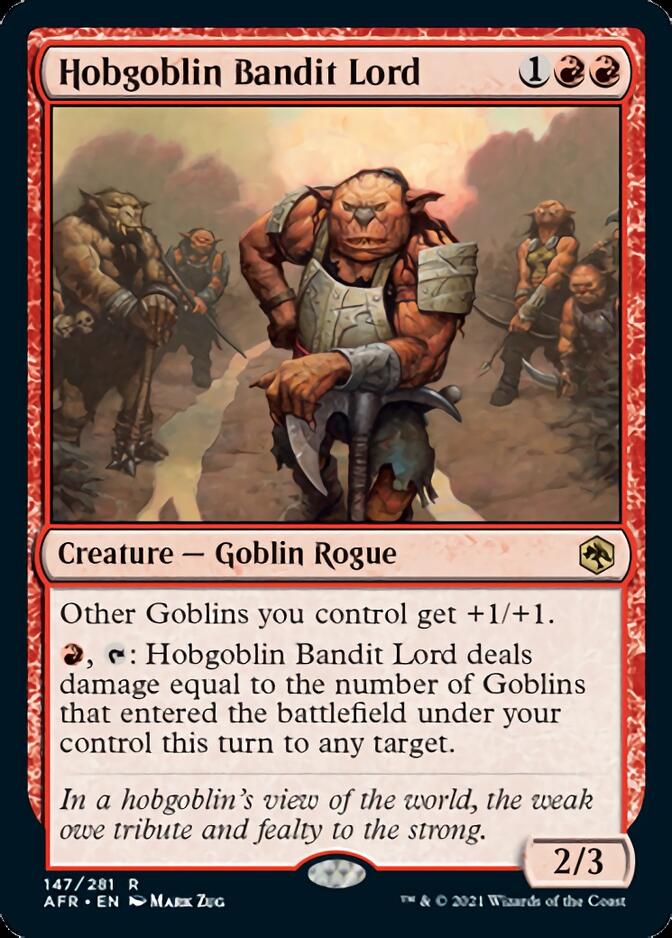 Hobgoblin Bandit Lord [Dungeons & Dragons: Adventures in the Forgotten Realms] | Tabernacle Games