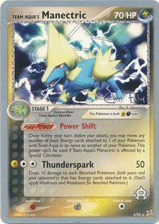 Team Aqua's Manectric (4/95) (Blaziken Tech - Chris Fulop) [World Championships 2004] | Tabernacle Games