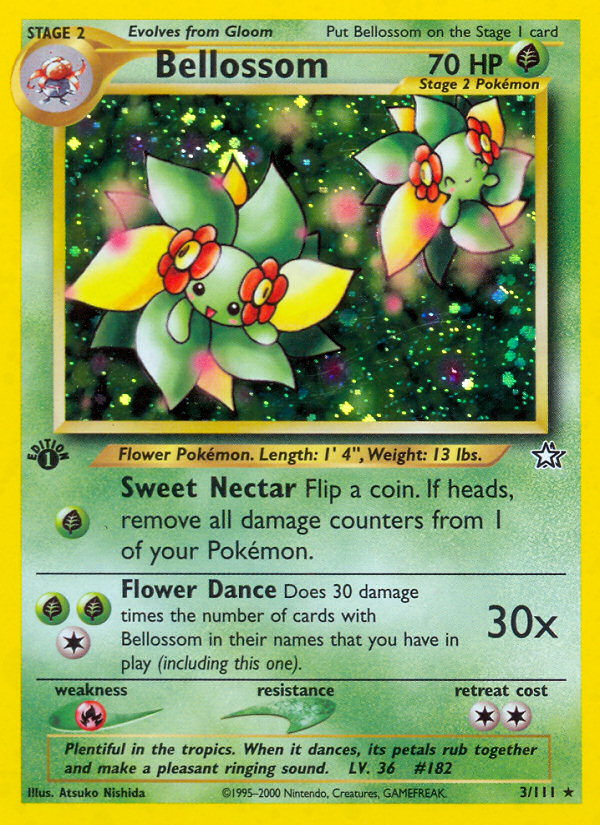 Bellossom (3/111) [Neo Genesis 1st Edition] | Tabernacle Games