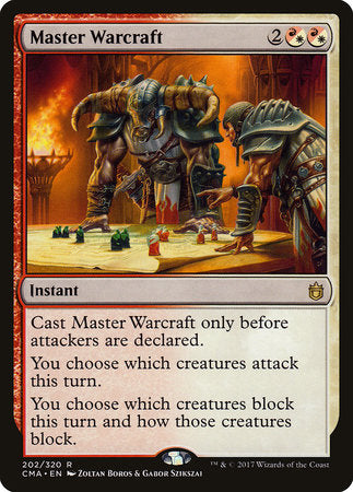 Master Warcraft [Commander Anthology] | Tabernacle Games