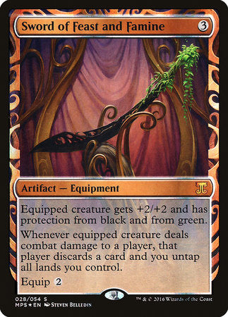 Sword of Feast and Famine [Kaladesh Inventions] | Tabernacle Games