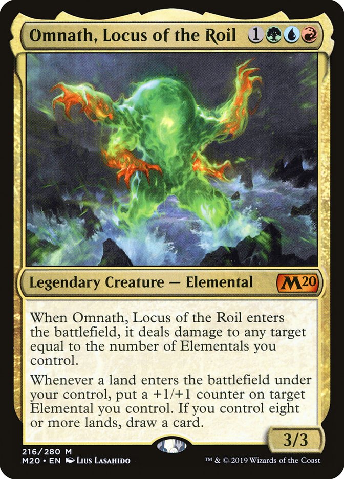 Omnath, Locus of the Roil [Core Set 2020] | Tabernacle Games