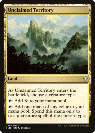 Unclaimed Territory [Ixalan] | Tabernacle Games