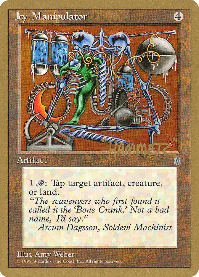 Icy Manipulator (Shawn "Hammer" Regnier) [Pro Tour Collector Set] | Tabernacle Games