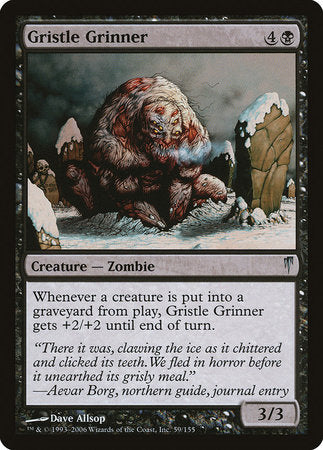 Gristle Grinner [Coldsnap] | Tabernacle Games