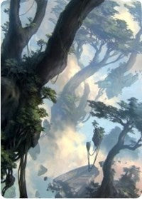 Forest 1 Art Card [Zendikar Rising Art Series] | Tabernacle Games