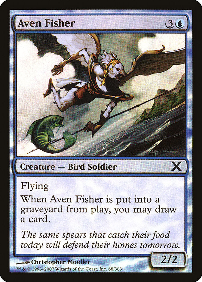 Aven Fisher (Premium Foil) [Tenth Edition] | Tabernacle Games