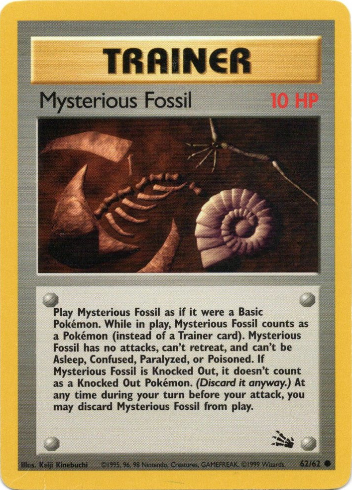 Mysterious Fossil (62/62) [Fossil Unlimited] | Tabernacle Games