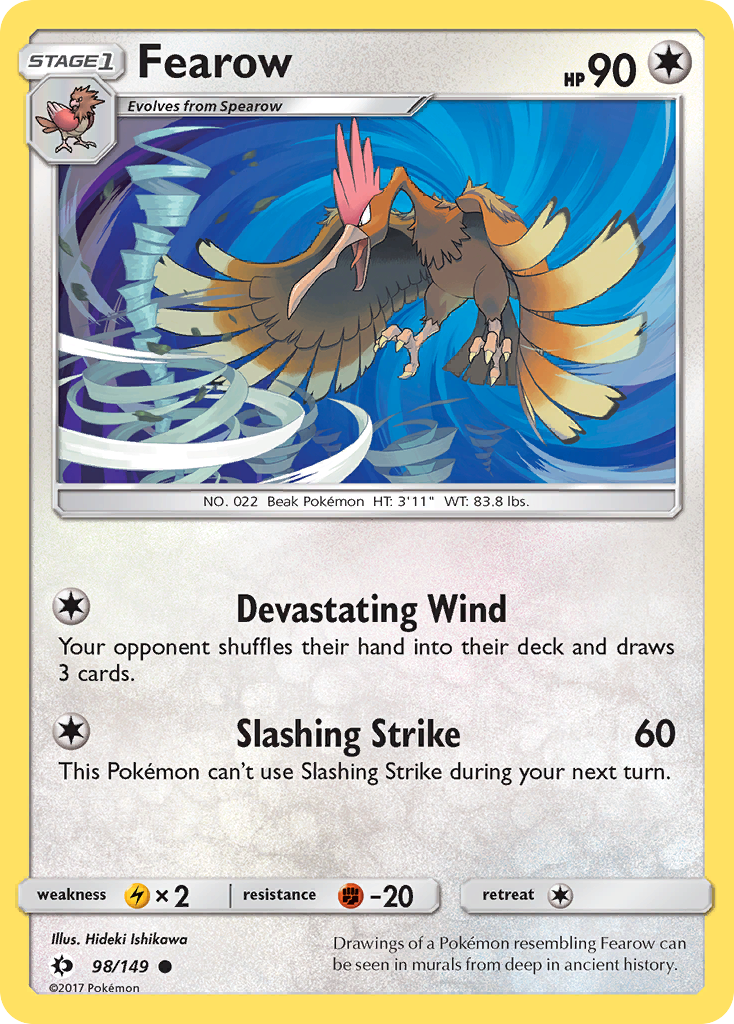 Fearow (98/149) [Sun & Moon: Base Set] | Tabernacle Games