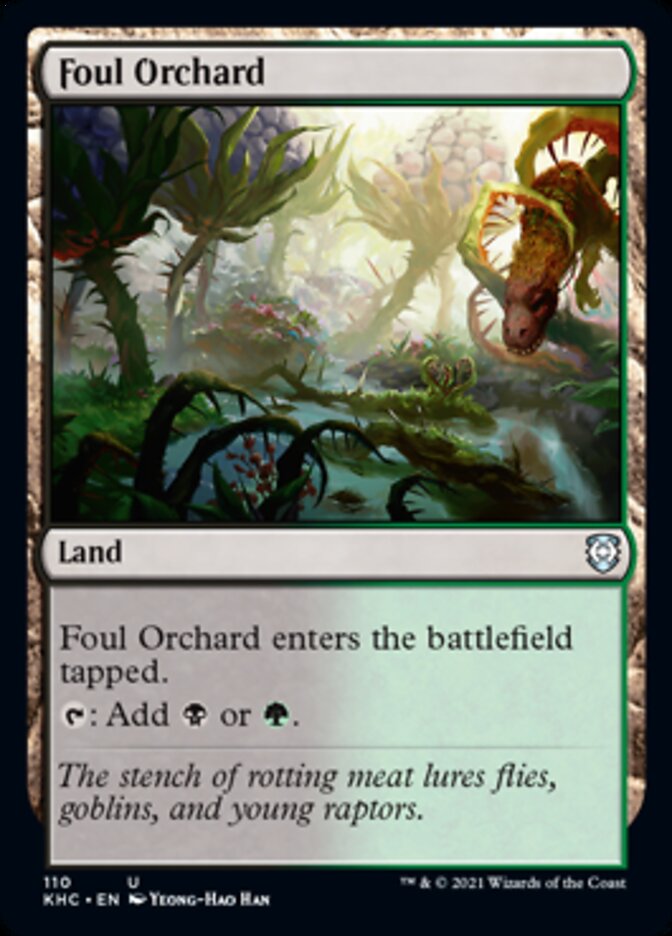 Foul Orchard [Kaldheim Commander] | Tabernacle Games