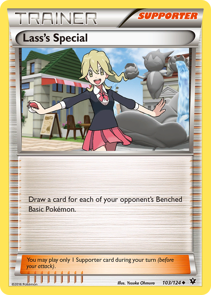 Lass's Special (103/124) [XY: Fates Collide] | Tabernacle Games