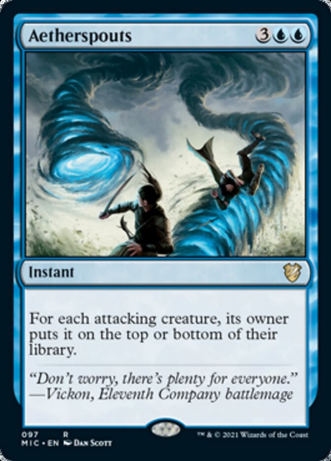Aetherspouts [Innistrad: Midnight Hunt Commander] | Tabernacle Games