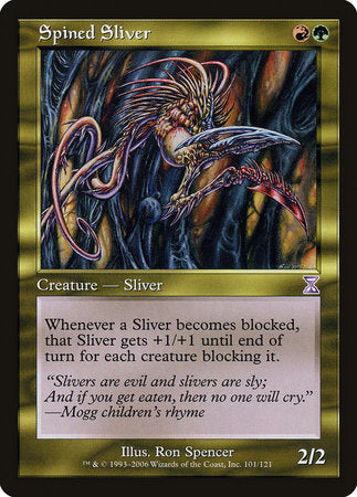 Spined Sliver [Time Spiral Timeshifted] | Tabernacle Games