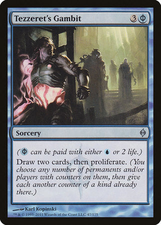 Tezzeret's Gambit [New Phyrexia] | Tabernacle Games