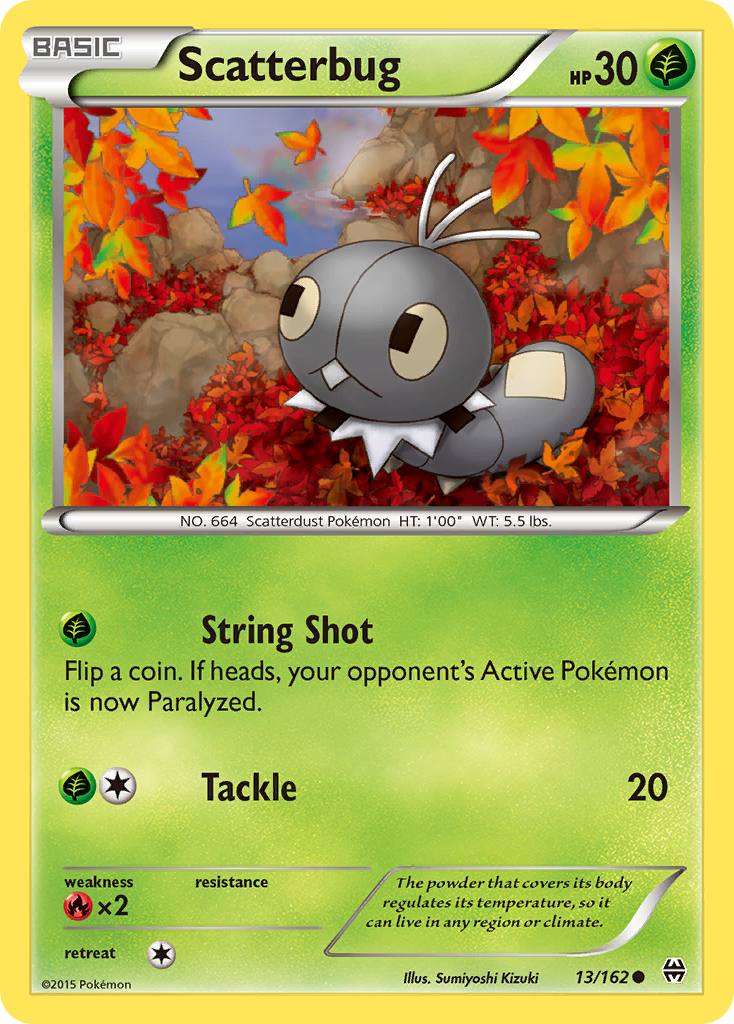 Scatterbug (13/162) [XY: BREAKthrough] | Tabernacle Games