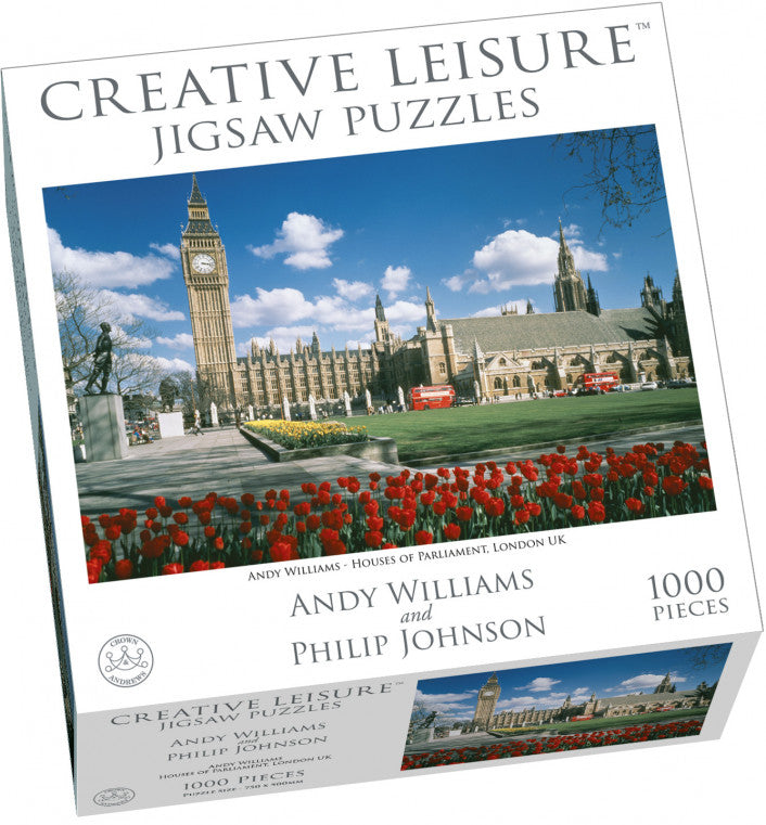Houses of Parliament, London UK Puzzle (1000pc) | Tabernacle Games