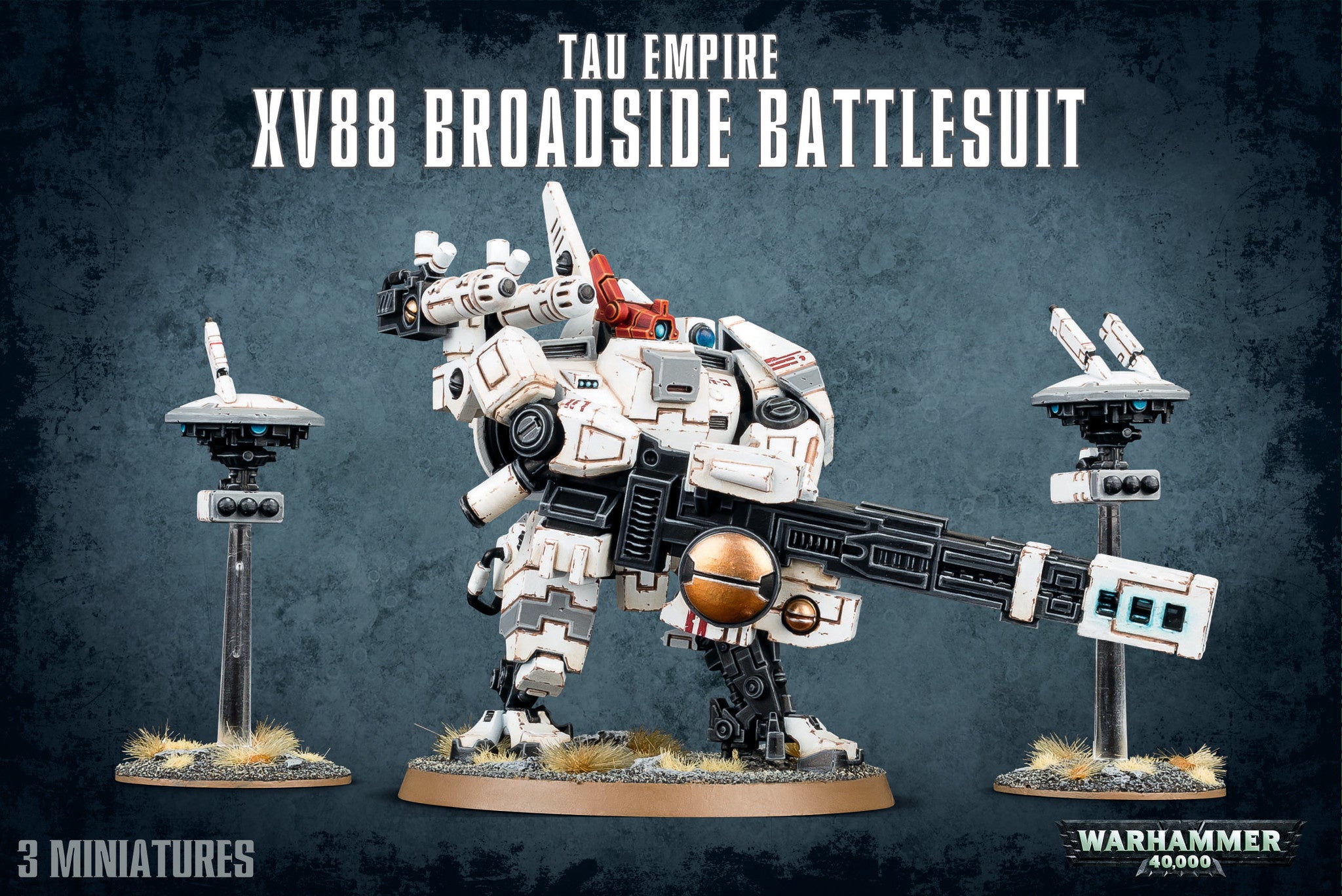 WH40K T'au Empire XV88 Broadside Battlesuit | Tabernacle Games