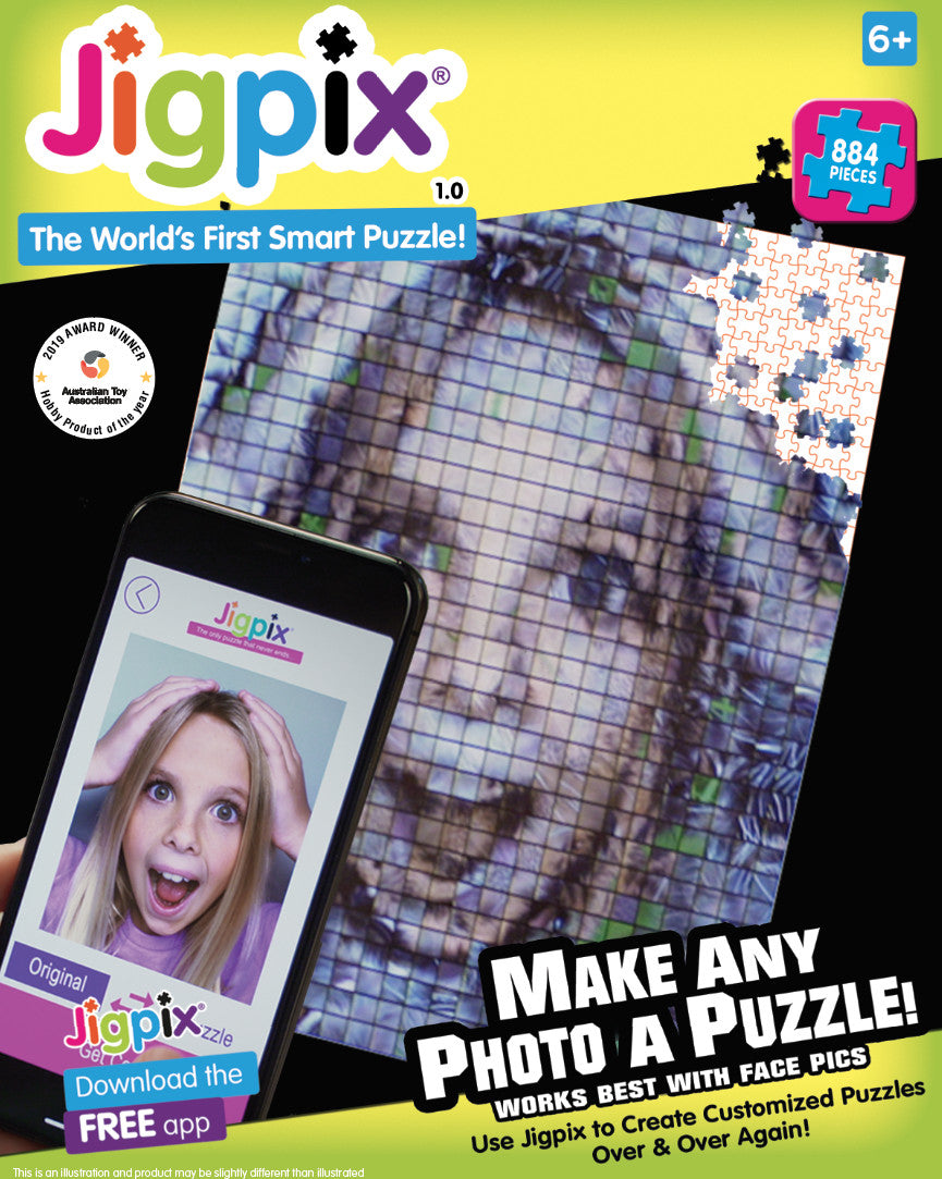 JigPix Puzzle (884pc) | Tabernacle Games