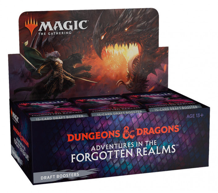 Adventures in the Forgotten Realms Draft Boosters Box | Tabernacle Games