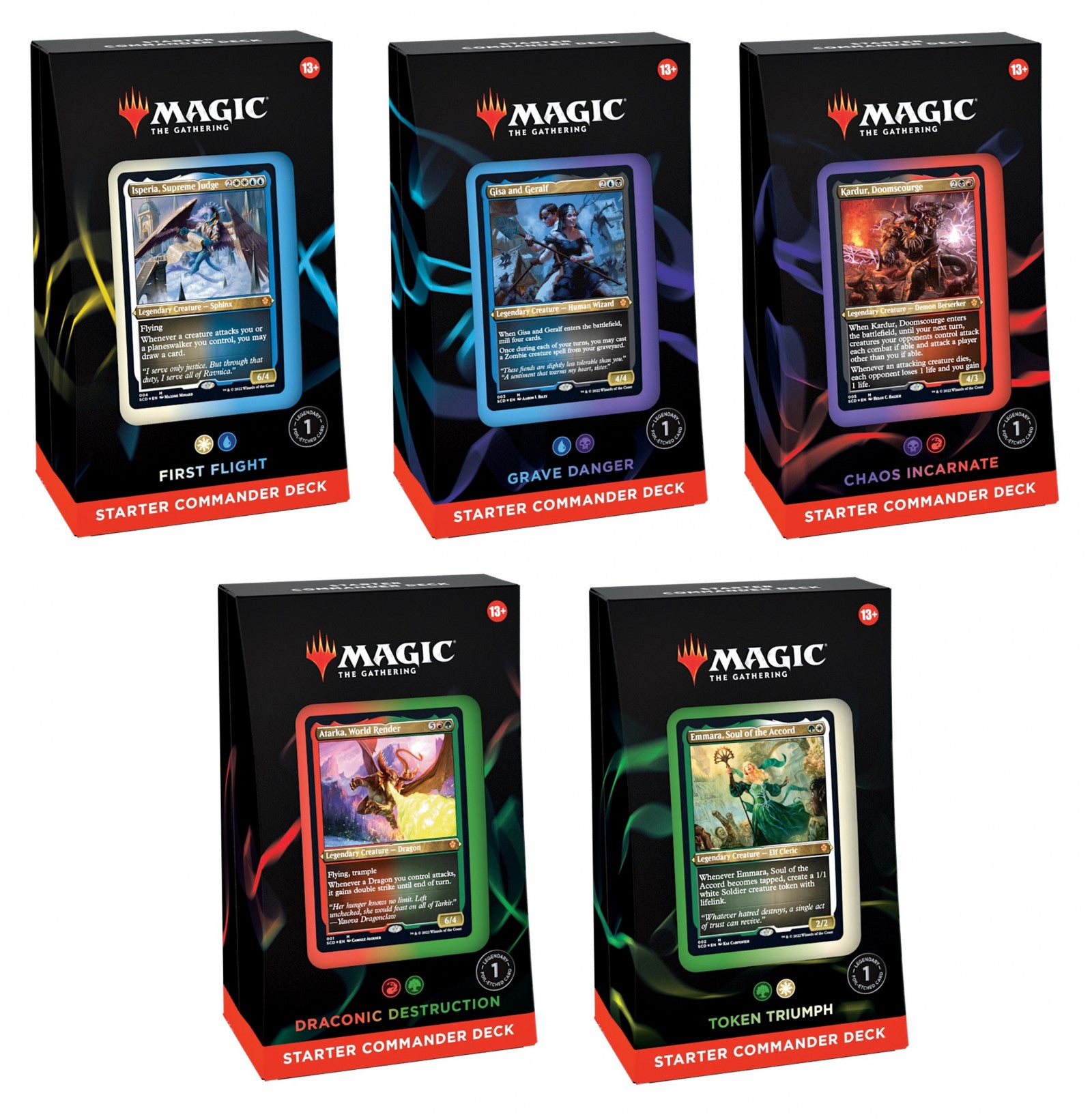 Magic the Gathering Starter Commander 2022 Commander Decks | Tabernacle Games