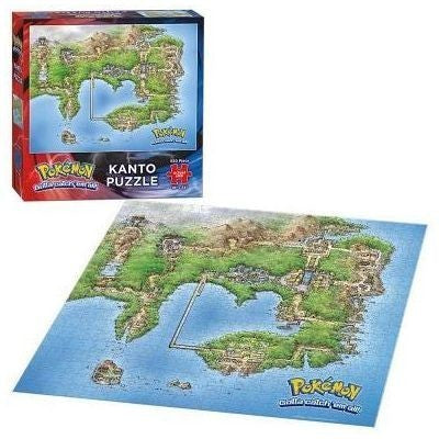 Pokemon Kanto Map Puzzle (550pc) | Tabernacle Games