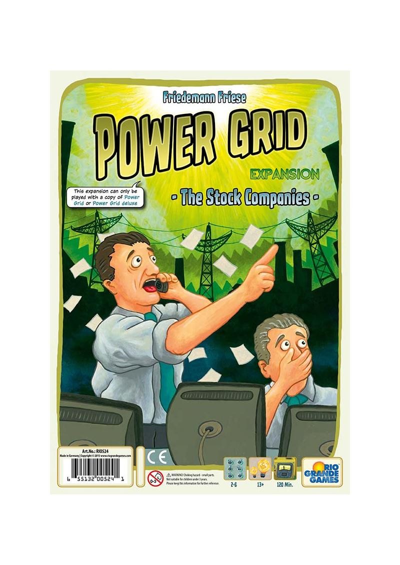 Power Grid Expansion The Stock Companies | Tabernacle Games