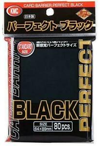KMC Perfect Black Sleeves | Tabernacle Games